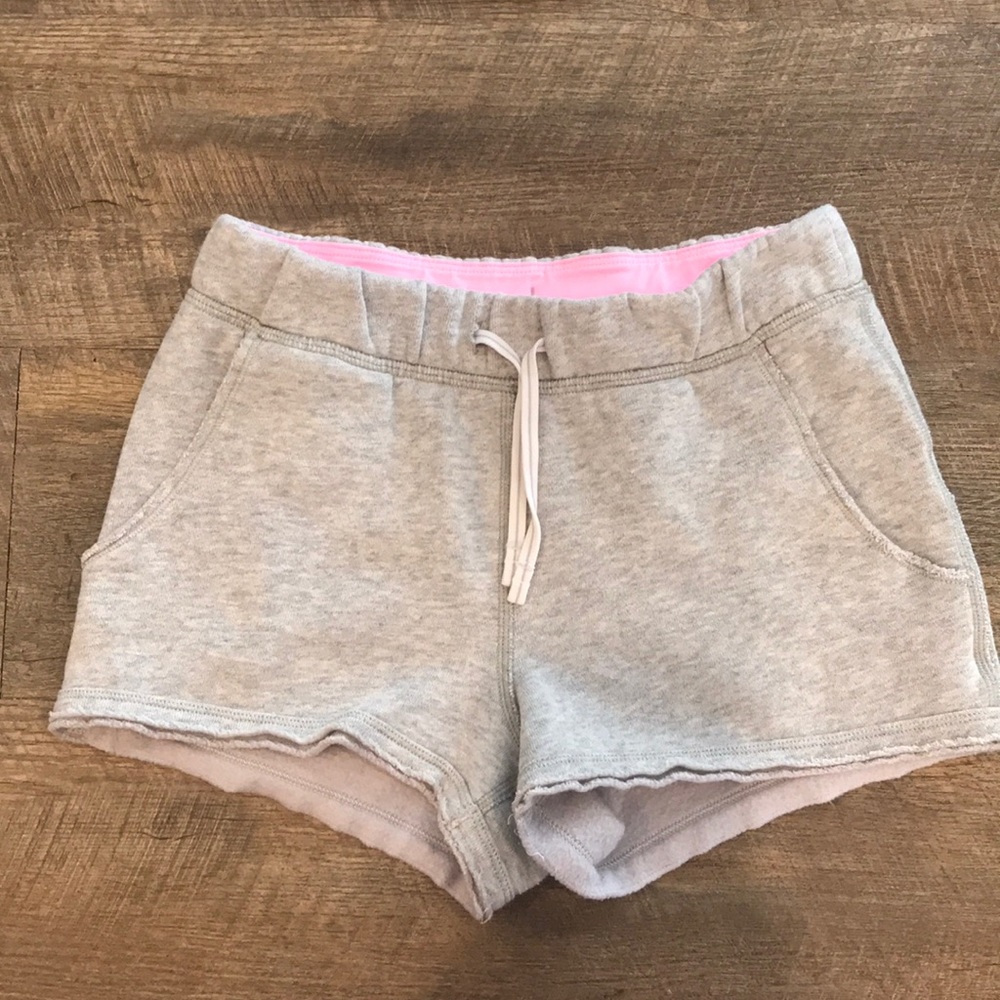 Gray Ivivva sweat shorts